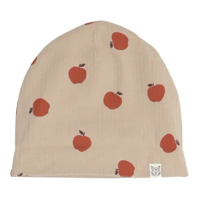 Beaniemössa (Beige, Röd) från Kuling Bomull, Elastan