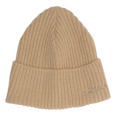 Beanie (Beige) van Sätila Polyamide, Wol