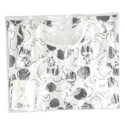 T-shirt (White, Black) from Libero