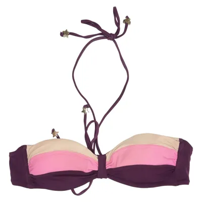 Bikini top (Purple, Pink, Beige) from H&M Elastane, Polyamide, Polyester