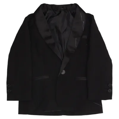 Smokingkavaj (Svart) från Next Elastan, Polyester, Viskos