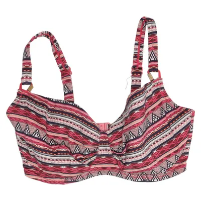Bikini top (Roze, Zwart, Wit) van Change Elastaan, Polyamide