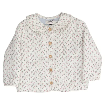 Jacket (White, Pink, Green) from Cyrillus
