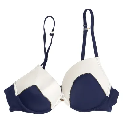 Haut de bikini (Bleu, Blanc) de Hunkemöller