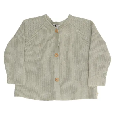 Cardigan (Groen) van Little Dutch Acryl, Katoen, Wol