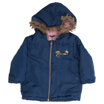 Winterjas (Blauw) van Ergee Katoen, Polyester