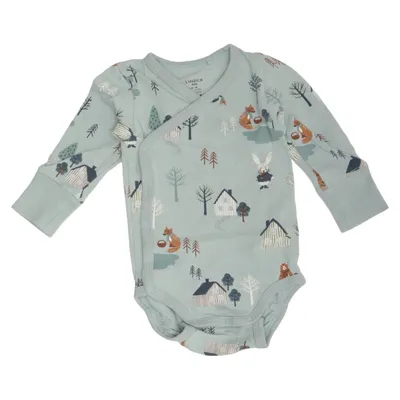 Body (Blå, Flerfärgad) från Lindex Baby Bomull, Elastan