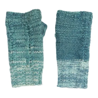 Vingerloze handschoenen (Blauw, Meerkleurig)