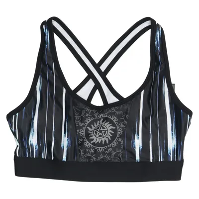 Sports bra (Black, Blue, White) from EMP Elastane, Recycled polyester