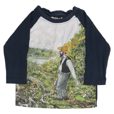 Långärmad t-shirt (Blå, Flerfärgad) från Pettson och Findus