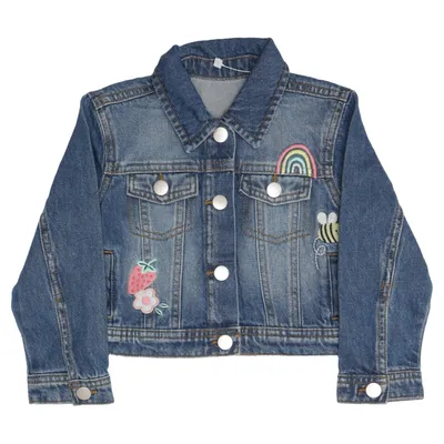 Denim jacket (Blue) from Nutmeg Cotton