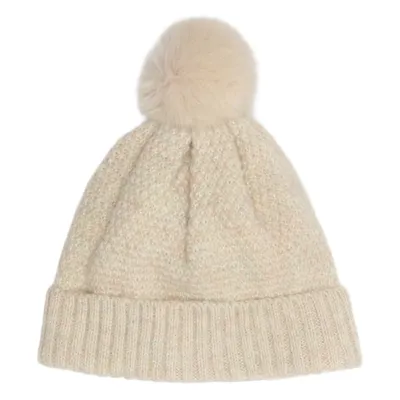 Bobble hat (Beige) from Polarn O. Pyret Acrylic, Wool
