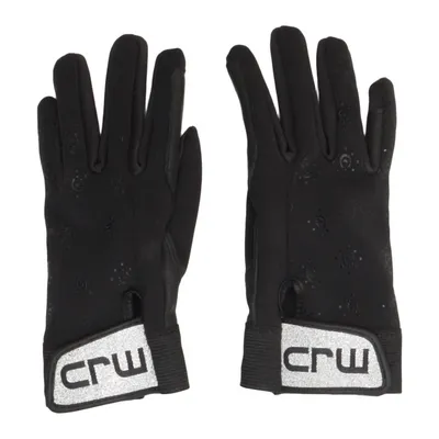 Gloves (Black) from CRW Elastane, Polyester, Polyurethane