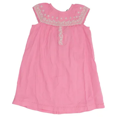 Jurk (Roze) van Benetton Baby Katoen