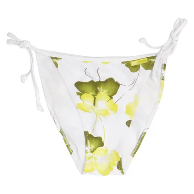 Bikini bottom (White, Yellow, Green) from Panos Emporio Elastane, Polyamide, Polyester