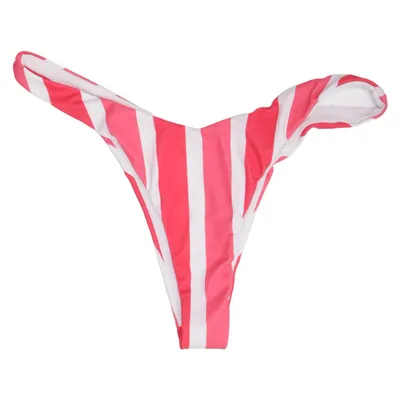 Bikiniunterteil (Rot, Weiß) von Hunkemöller Elasthan, Polyester
