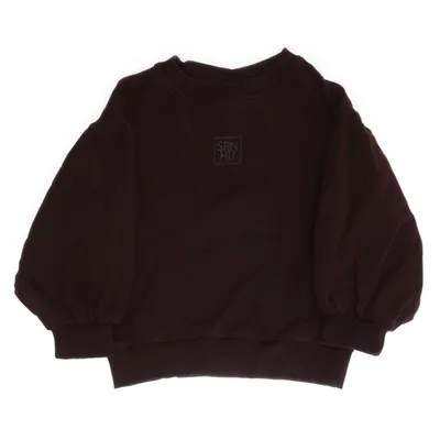 Collegetröja (Brun) från Serholt Elastan, Ekologisk bomull