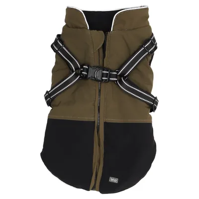 Dog coat (Black, Green) from AniOne