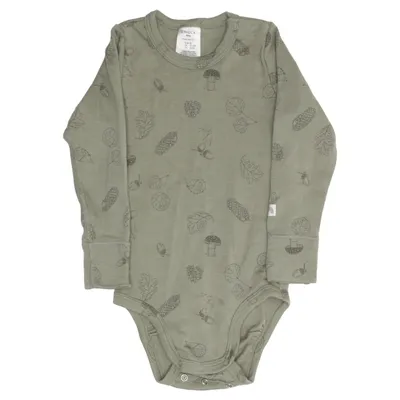 Body (Grün) von Lindex Baby Merinowolle