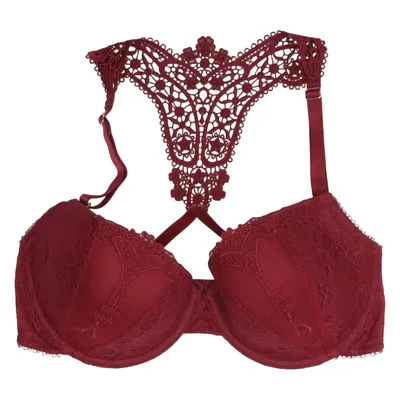 Bra (Red) from Bras N Things Elastane, Polyamide, Polyester