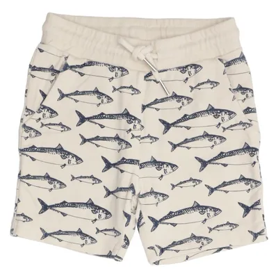 Mjukisshorts (Beige, Blå) från Em Bomull, Elastan