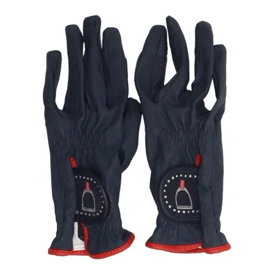 Ridehandsker (Blå) fra HKM Sports Equipment