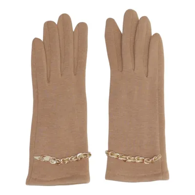 Handschoenen (Beige) van Aldo Katoen, Polyester