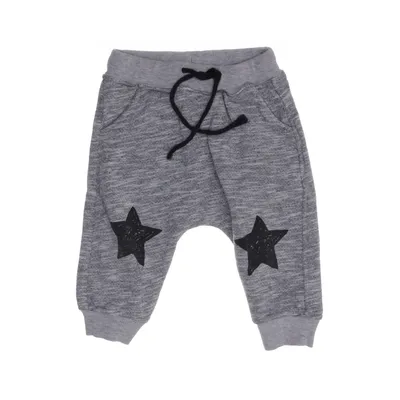 Joggers (Gray, Black) from Lindex Baby Cotton