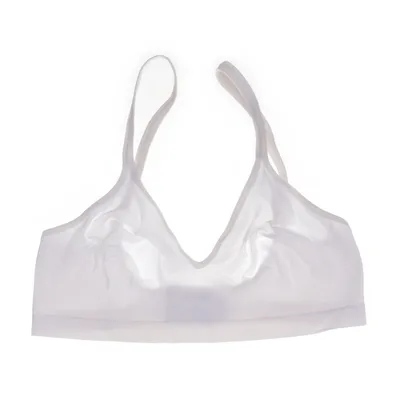 Bralette (White) from Body Essentials by Tchibo Elastane, Polyamide