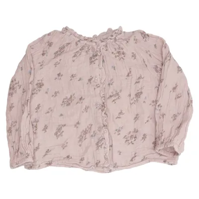 Blouse (Pink) from Mango Cotton