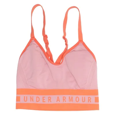 Sport-bh (Roze, Oranje) van Under Armour Elastaan, Polyamide, Polyester