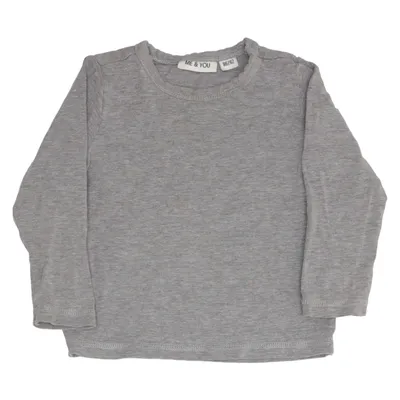 Langarmshirt (Grau) von Me & You Baumwolle, Elasthan, Viskose