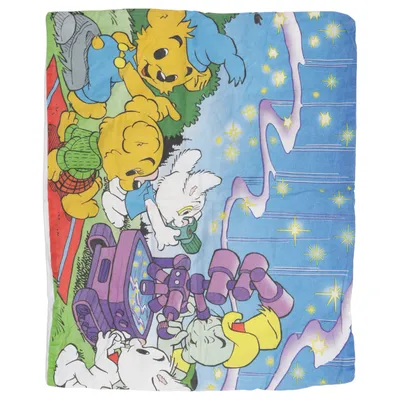 Cushion cover (Blue, Multicolored) from Bamse
