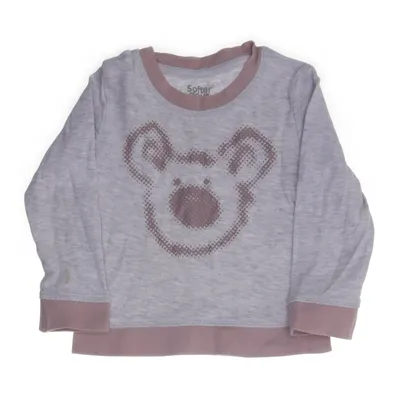 Sweater (Grå, Pink) fra Softer Days Økologisk bomuld, Viscose
