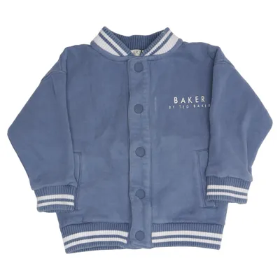 Collegejakke (Blå) fra Baker by Ted Baker Bomuld, Elastan, Polyester