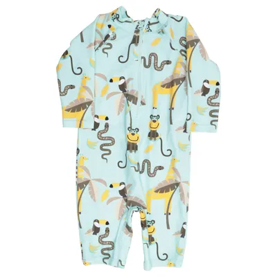 UV beschermende kleding (Zilo Uv Suit) van Name It Elastaan, Polyamide, Polyester