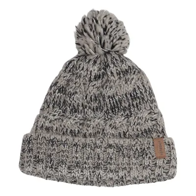 Bonnet à pompon (Gris, Noir) de Lindberg Acrylique, Polyester, Laine