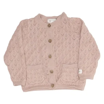 Cardigan (Pink) from Newbie by KappAhl Cotton