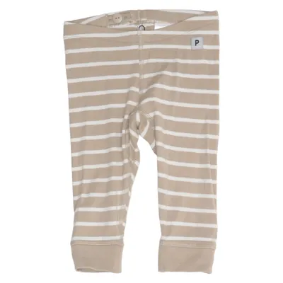 Leggings (Beige, White) from Polarn O. Pyret Organic cotton