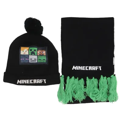 Accessory set (Black, Green, Multicolored) from Minecraft Acrylic
