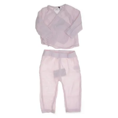 Pajamas (Pink) from C-Mini Organic cotton