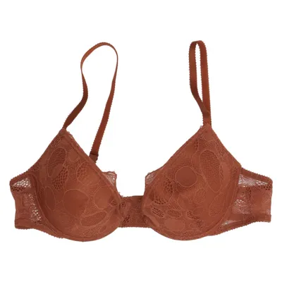 Bra (Brown) from Lise Charmel Elastane, Polyamide, Polyester, Polyurethane
