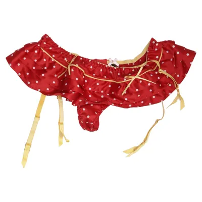 Stringtrosor (Röd, Vit, Gul) från Victoria's Secret Elastan, Polyester