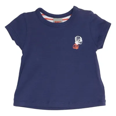 T-shirt (Bleu) de Kanz Coton, Élasthane