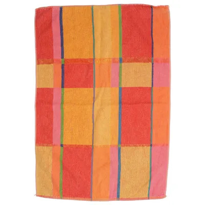 Handtuch (Rot, Gelb, Orange) von Marks Pelle Vävare Baumwolle