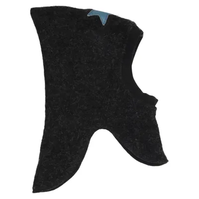 Cagoule (Gris) de Huttelihut Coton, Polyester, Laine