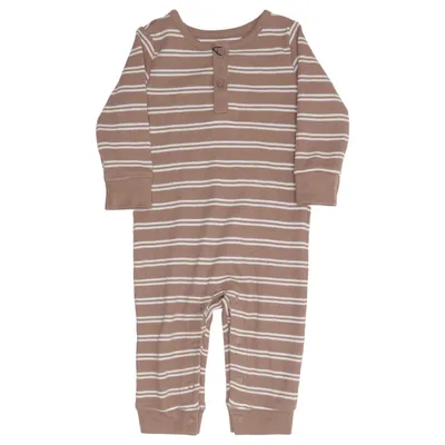 Rompers (Brown, White) from Carter's Cotton, Polyester