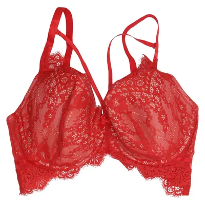 BH (Röd) från Hunkemöller Elastan, Polyamid, Polyester