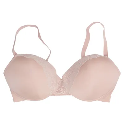 Soutien-gorge (Rose) de Mariemeili Élasthane, Polyamide, Viscose