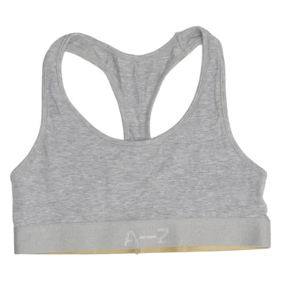 Sports bra (Gray) from A-Z by Zlatan Cotton, Elastane, Modal